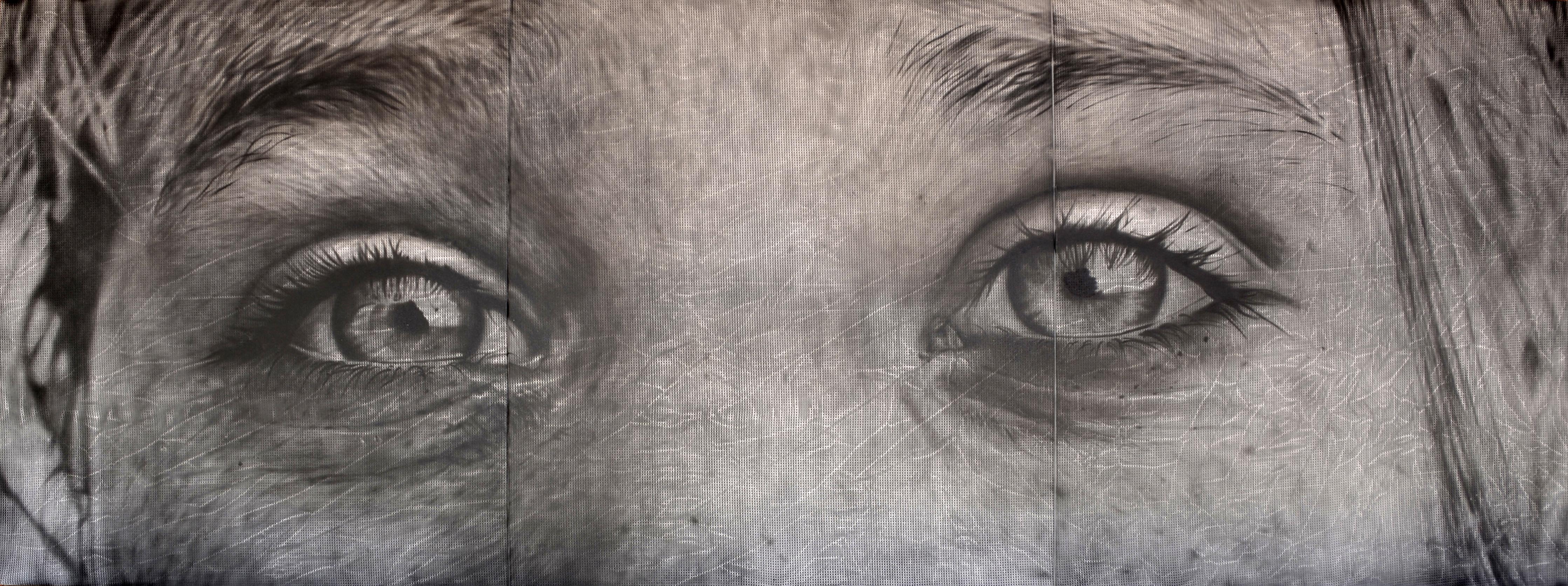 Çocuğun Adı Yok, 2013, Tuval üzerine akrilik- Acrylic on canvas, 480x180 cm